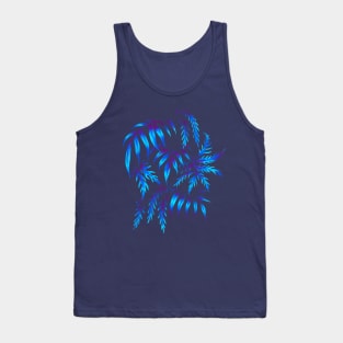 Brooklyn Forest - Blue Tank Top